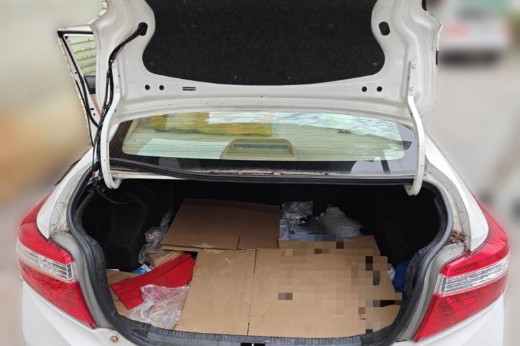 Used Toyota Vios 2014 1.5L Automatic ZhiZhen Edition Trunk