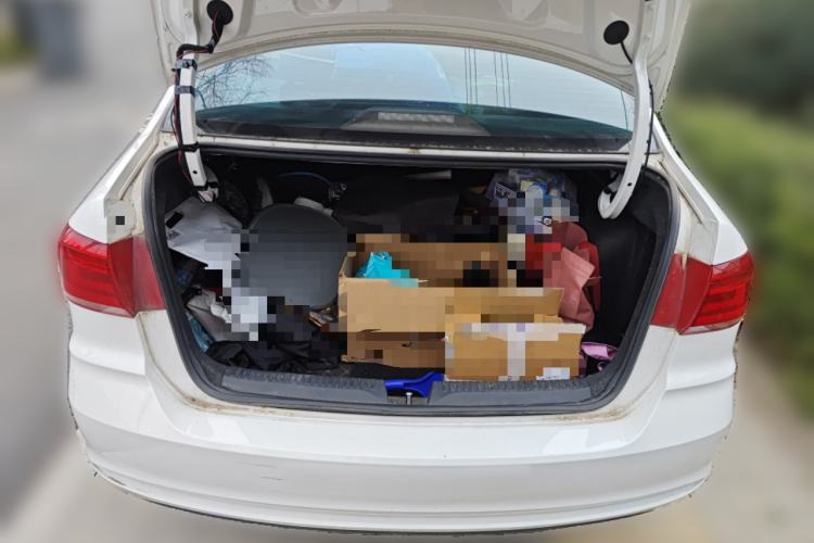 Used Volkswagen Santana 2021 1.5L Manual Fashion Edition Trunk