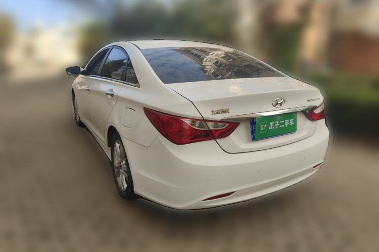 Used Hyundai Sonata 2011 2.0L Automatic Luxury Edition Rear Left 45 Deg
