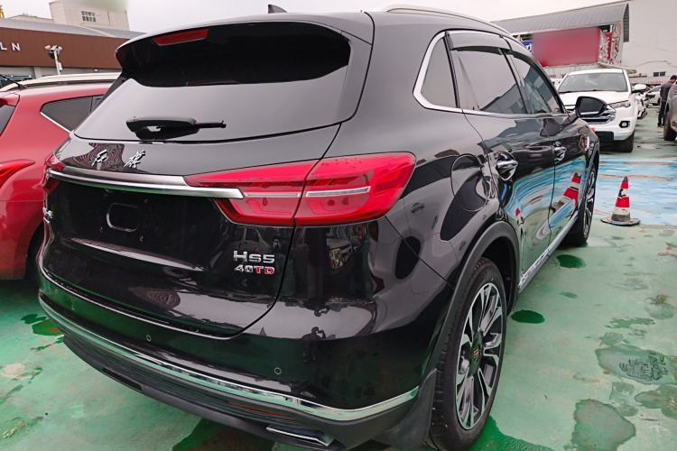 Used Hongqi HS5 2019 2.0T Smart Connect Flagship All-Wheel-Drive Version Rear Right 45 Deg