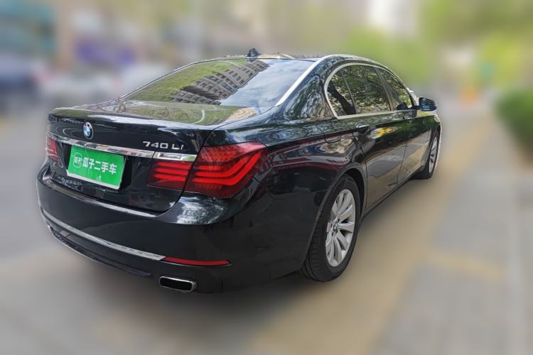 Used BMW 7 Series 2013 740Li Luxury Model Rear Right 45 Deg