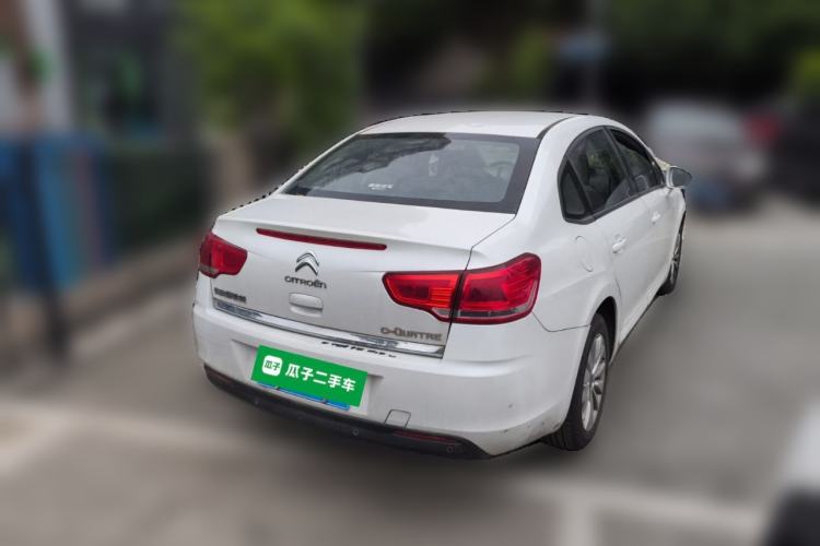 Used Citroen C-Quatre 2013 Sedan 1.6L Automatic Prestige Model Rear Right 45 Deg