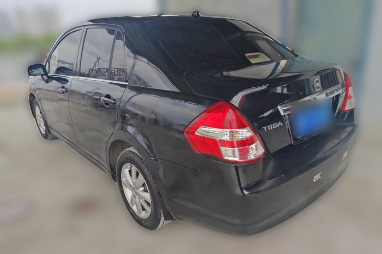 Used Nissan Tiida Sedan 2008 1.6L Manual Fashion Edition Rear Left 45 Deg