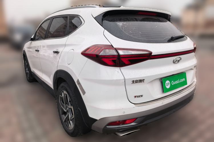 Used Hyundai Tucson 2019 280TGDi Dual-Clutch Two-Wheel Drive Smart Connect Version China VI Rear Left 45 Deg