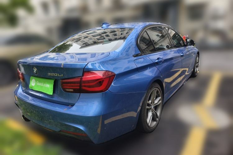 Used BMW 3 Series 2019 320Li M Sport Night Edition Rear Right 45 Deg