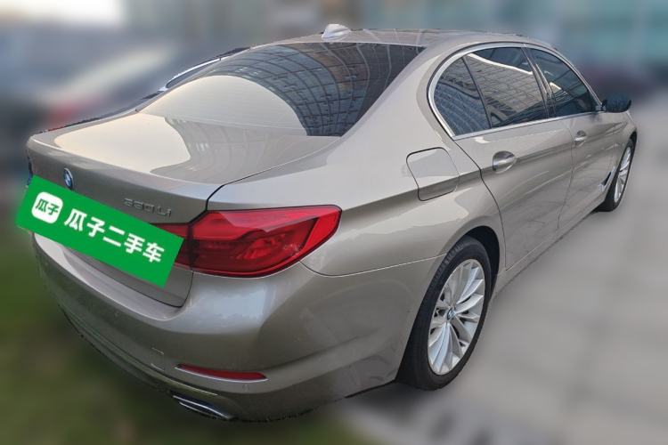 Used BMW 5 Series 2019 530Li Leading Model Luxury Package Rear Right 45 Deg