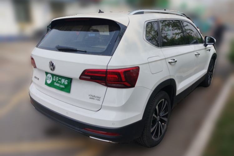 Used Volkswagen Tharu 2020 280TSI Two-Wheel Drive Luxury Edition China VI Standard Rear Right 45 Deg