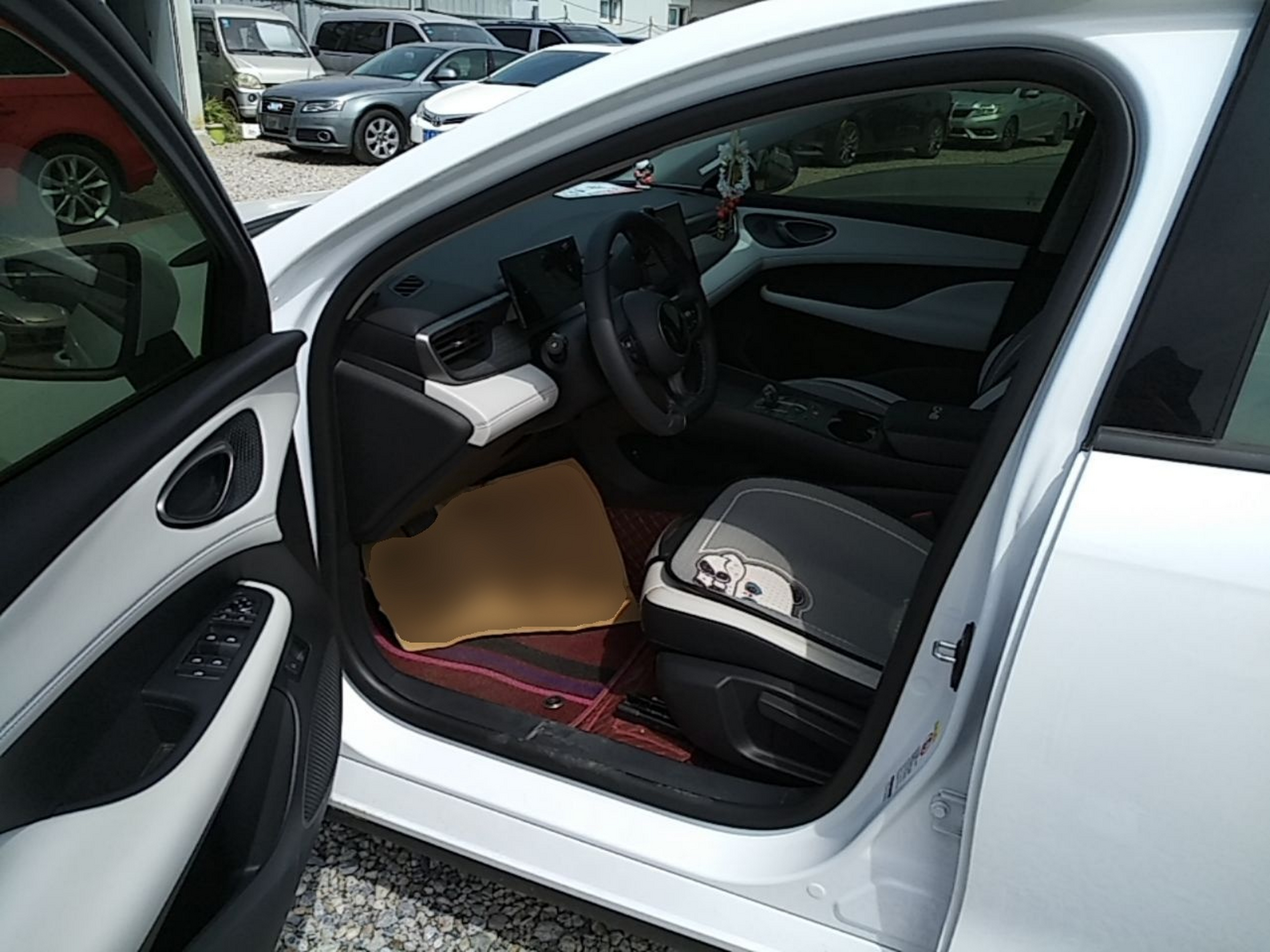 Avant de la voiture