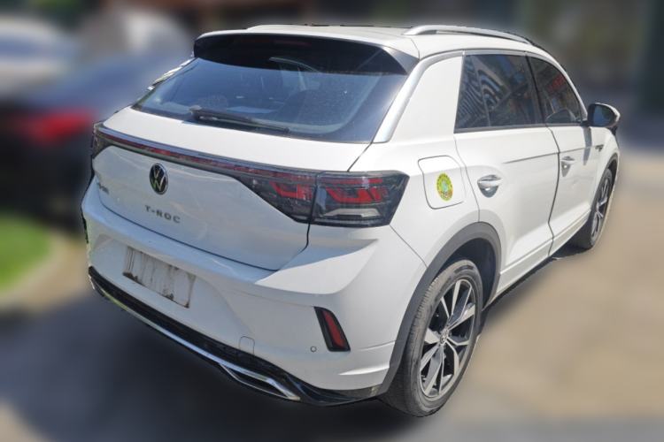 Used Volkswagen T-ROC 2023 300TSI DSG Two-Wheel-Drive Chen Guang Edition Rear Right 45 Deg