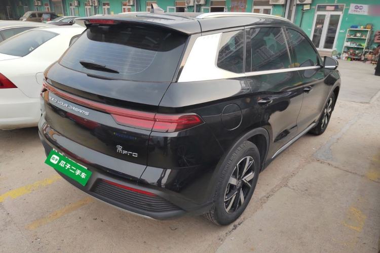 Used BYD Song Pro New Energy 2024 HONOR Edition DM-i 110KM Beyond Model Rear Right 45 Deg