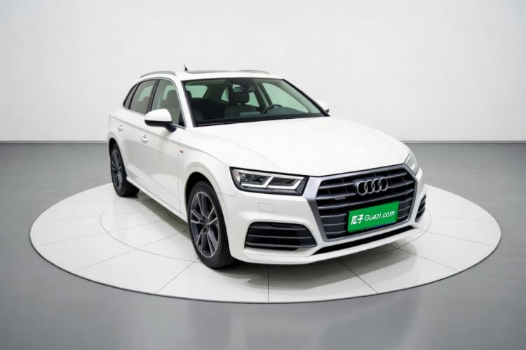 Used Audi Q5L 2018 45 TFSI Prestige Fashion Edition China VI Emission Standard Front Right 45 Deg
