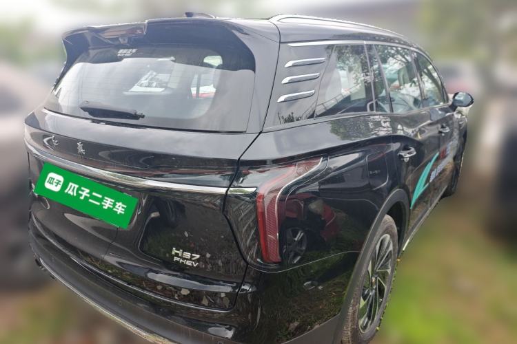 Used Hongqi HS7 PHEV 2024 2.0T PHEV Four-Wheel Drive Flagship Edition 6 Seats Rear Right 45 Deg