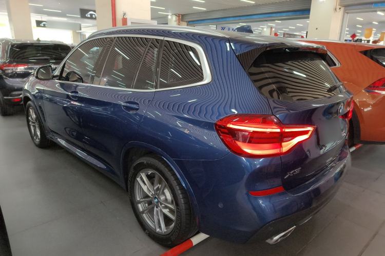 Used BMW X3 2020 xDrive28i M Sport Package Rear Left 45 Deg