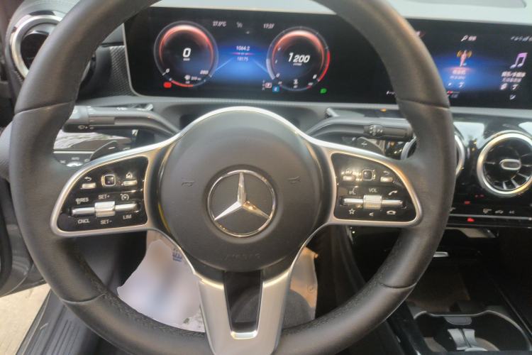 Used Mercedes-Benz A-Class 2020 Restyled A 200 L Sport Sedan Dynamic Version Steering Wheel