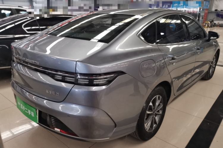 Used BYD Destroyer 05 2023 Champion Edition DM-i 55KM Luxury Model Rear Right 45 Deg