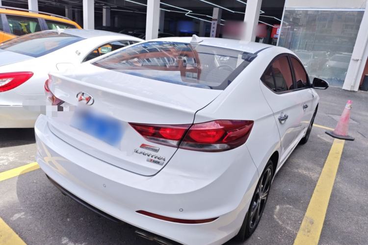 Used Hyundai Elantra (6th Generation / Lingdong) 2018 1.4T Dual-Clutch Xuan Dong · Dynamic Edition Rear Right 45 Deg
