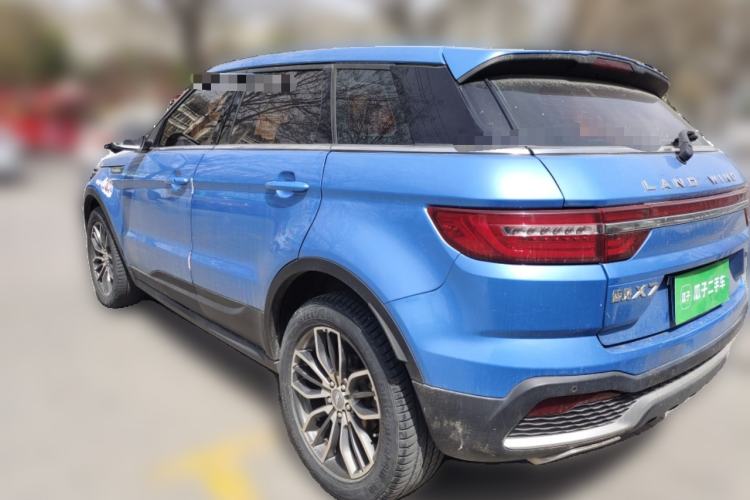 Used Land X7 2018 Geely Jingyue 1.5T Panoramic Luxury Model Rear Left 45 Deg