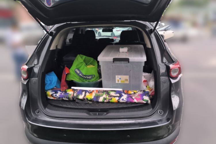 Used Mazda CX-8 2019 2.5L Two-Wheel Drive Luxury Version Trunk