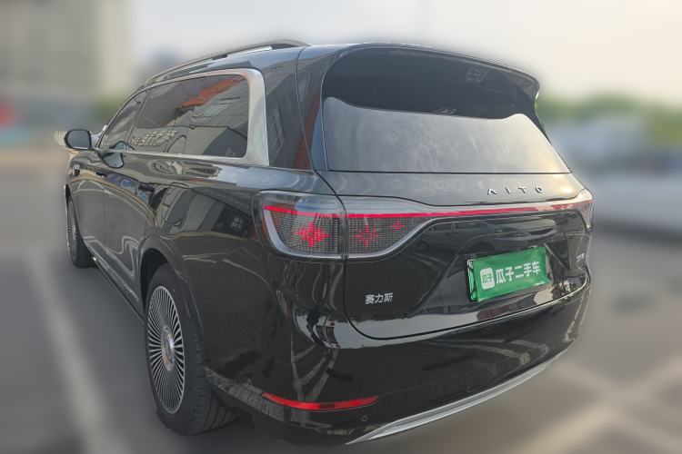 Used Hima AITO M9 2025 Extended-Range Max Version 52 kWh 6-Seater Edition Rear Left 45 Deg