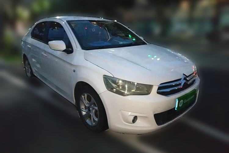 Used Citroen Elysee 2015 Qishang Edition 1.6L Automatic Fashion Model
