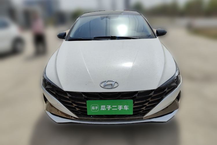 Used Hyundai Elantra 2021 1.5L CVT LUX Prestige Edition Front