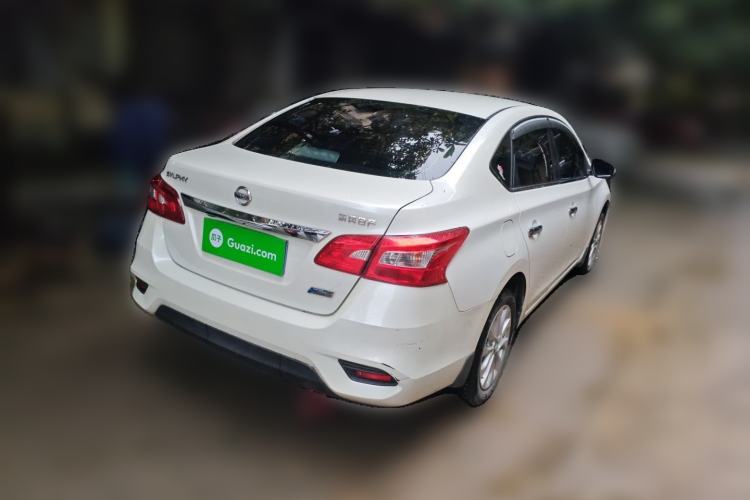 Used Nissan Sylphy 2019 1.6XV CVT Smart Connect Luxury Edition China VI Standard Rear Right 45 Deg