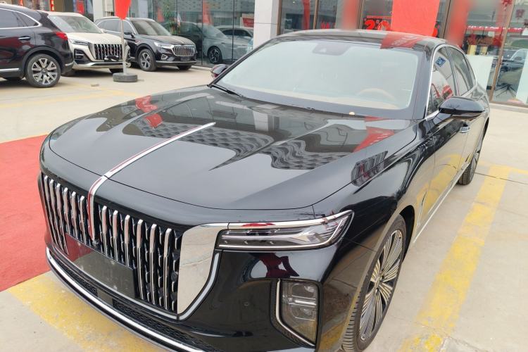 Used Hongqi H9 2025 Model Facelifted 2.0T Two-Wheel Drive Flag-Style Luxury Business Edition, 5 Seats