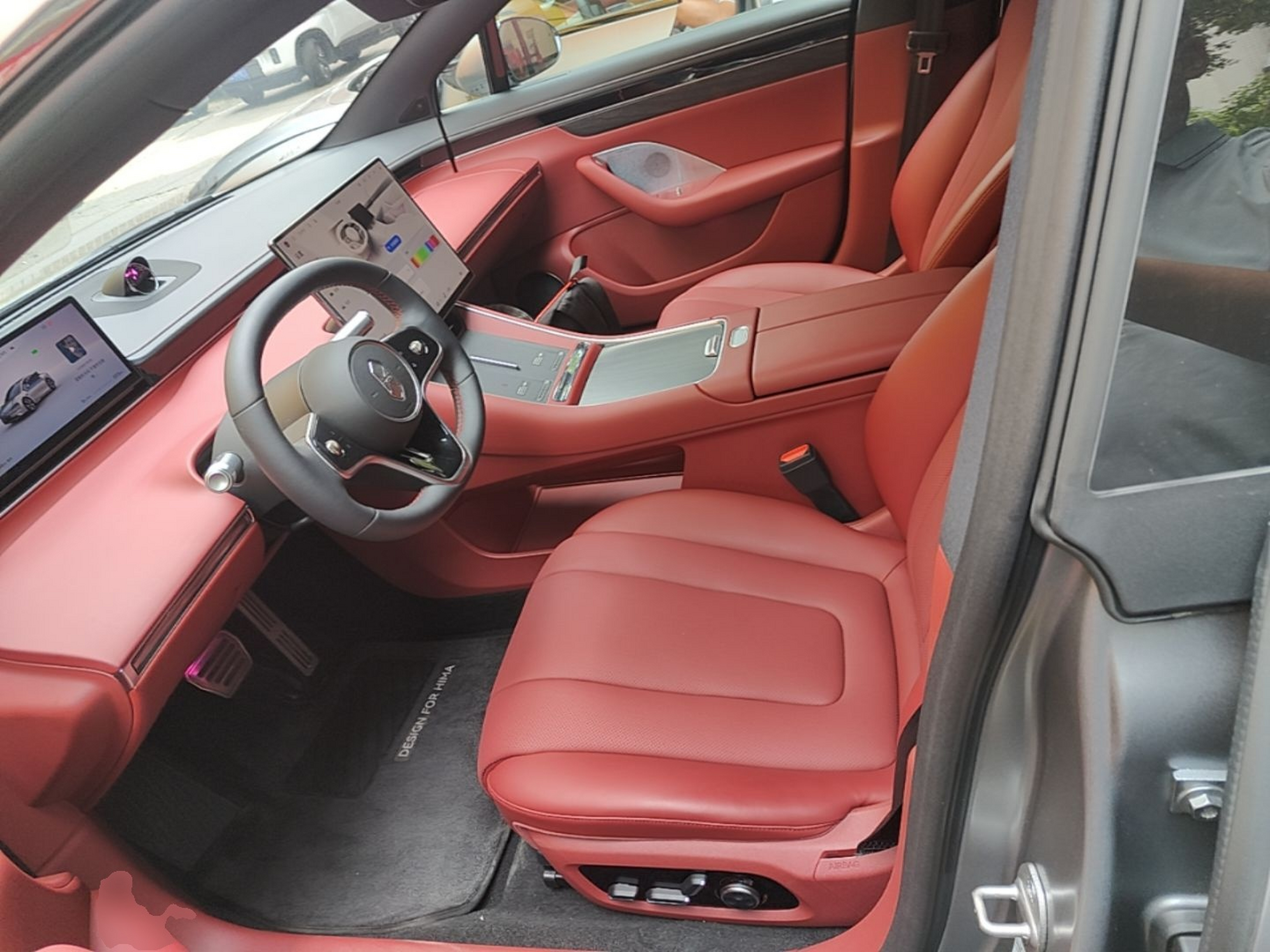 Avant de la voiture