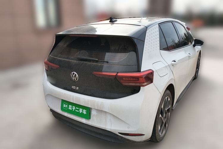 Used Volkswagen ID.3 2023 Upgraded Model Pure Intelligent Enjoyment Version Rear Right 45 Deg