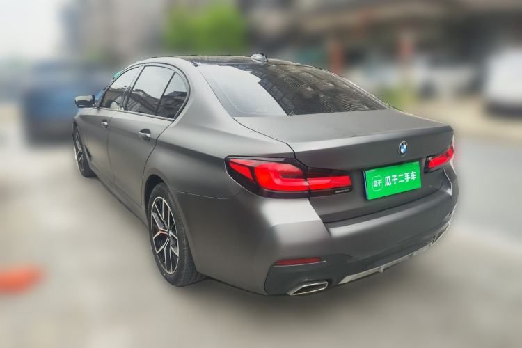 Used BMW 5 Series 2021 525Li M Sport Package Rear Left 45 Deg