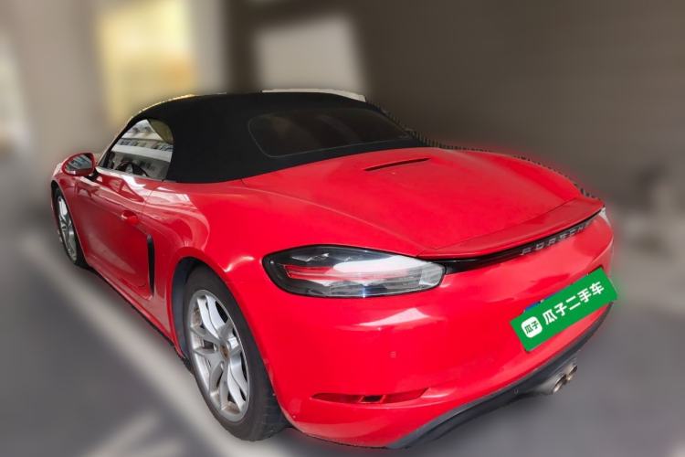 Used Porsche 718 2016 Boxster 2.0T Rear Left 45 Deg