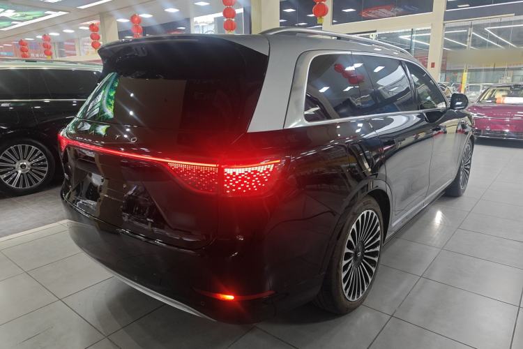 Used Hima AITO M9 2025 Extended-Range Ultra Version 52 kWh 6-Seater Rear Right 45 Deg