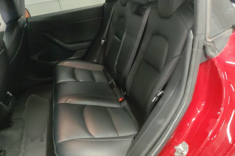 Used Tesla Model 3 2021 Revised Version Standard Range Rear-Wheel Drive Upgraded Edition 3D1 Left Rear Seat