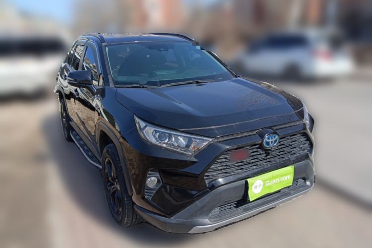 Used Toyota RAV4 2020 Dual-Engine 2.5L E-CVT Four-Wheel Drive Elite Edition Front Right 45 Deg