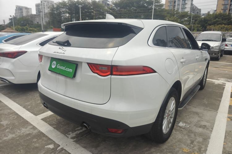 Used Jaguar F-PACE 2019 2.0T Four-Wheel Drive Urban Luxury Edition Rear Right 45 Deg