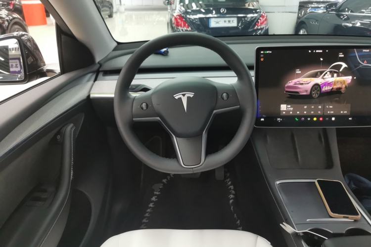 Used Tesla Model Y 2024 Rear-Wheel-Drive Version Steering Wheel