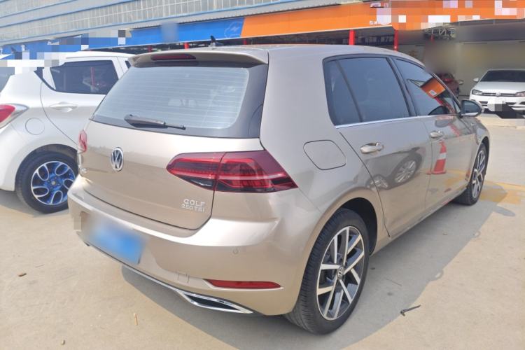 Used Volkswagen Golf 2020 Zhiai Edition 280TSI DSG Luxury Model Rear Right 45 Deg