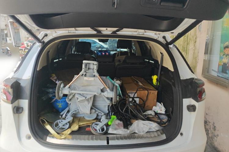 Used BYD Tang New Energy 2019 DM 2.0T All-Wheel Drive Connected Innovation Edition 7 Seats China VI Standard Trunk