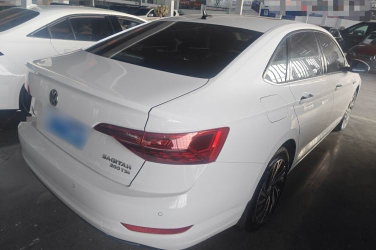 Used Volkswagen Sagitar 2022 280TSI DSG Flyover Edition Rear Right 45 Deg