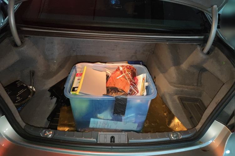 Used BMW 7 Series 2011 730Li Elegant Model Trunk