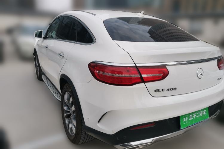 Used Mercedes-Benz GLE Coupe 2018 GLE 400 4MATIC Coupe SUV Rear Left 45 Deg