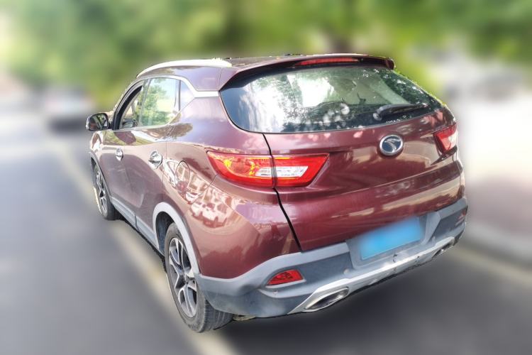 Used Soueast DX7 2015 1.5T Automatic Luxury Model Rear Left 45 Deg