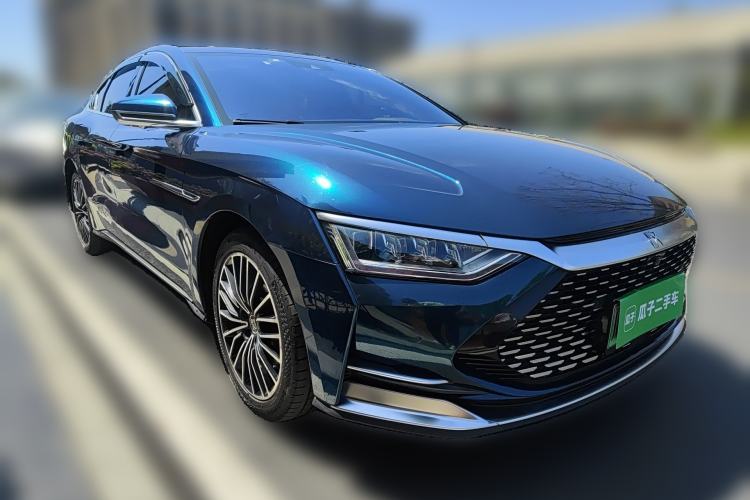 Used BYD Han 2020 DM Four-Wheel Drive Performance Edition Luxury Model Front Right 45 Deg