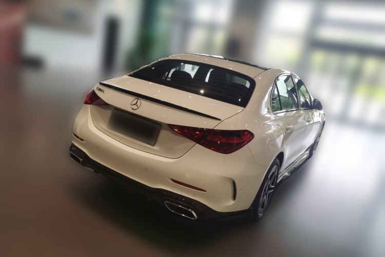 Used Mercedes-Benz C-Class 2024 Facelifted C-Class 260 L Night Edition Sports Version Rear Right 45 Deg