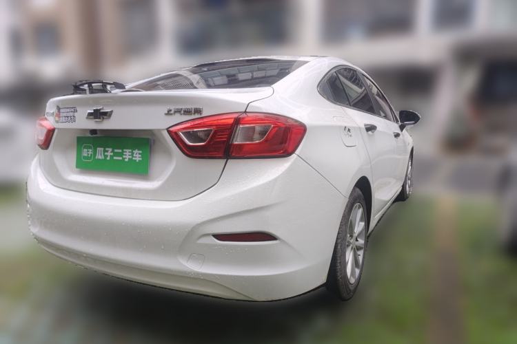 Used Chevrolet Cruze 2017 1.5L Automatic Pioneer Sunroof Edition Rear Right 45 Deg