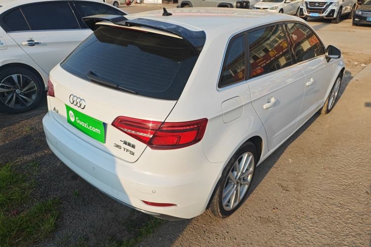 Used Audi A3 2020 Restyled Sportback 35 TFSI Entry-Level China VI Emission Standard Rear Right 45 Deg