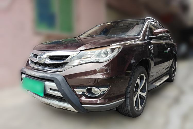 Used BYD S7 2015 2.0T Upgraded Automatic Luxury Version Guazi used car, China used car export, Used car for sale, Used BYD cars, Cheapest cars for sale