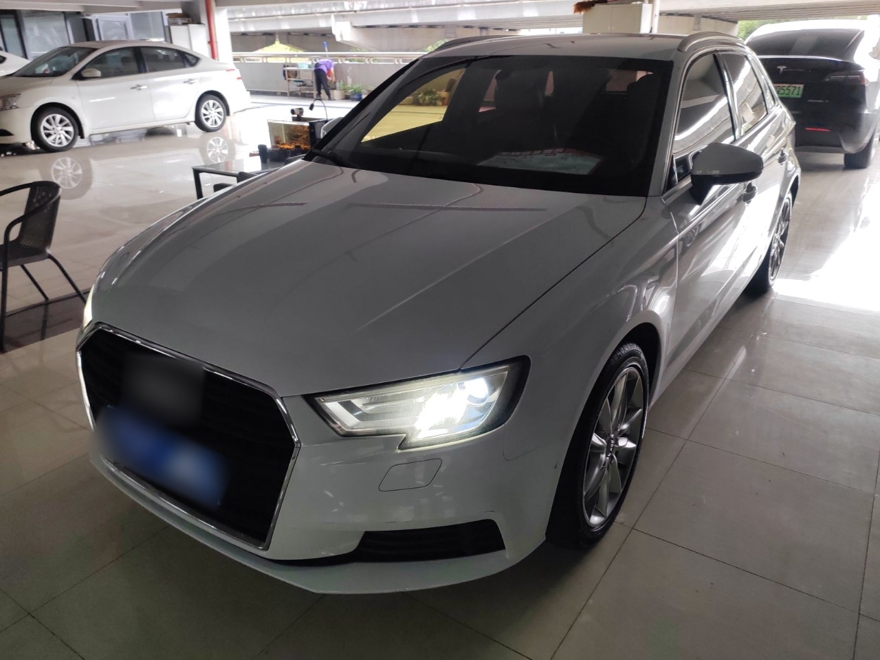 Parte inferior delantera