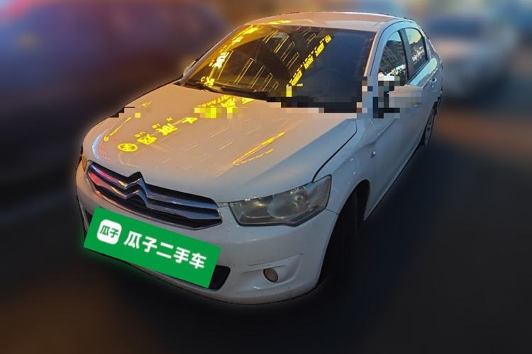 Used Citroen Elysee 2015 Zhishang Edition 1.6L Manual Fashion Model