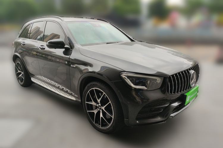 Used Mercedes-Benz GLC AMG 2022 AMG GLC 43 4MATIC Front Right 45 Deg